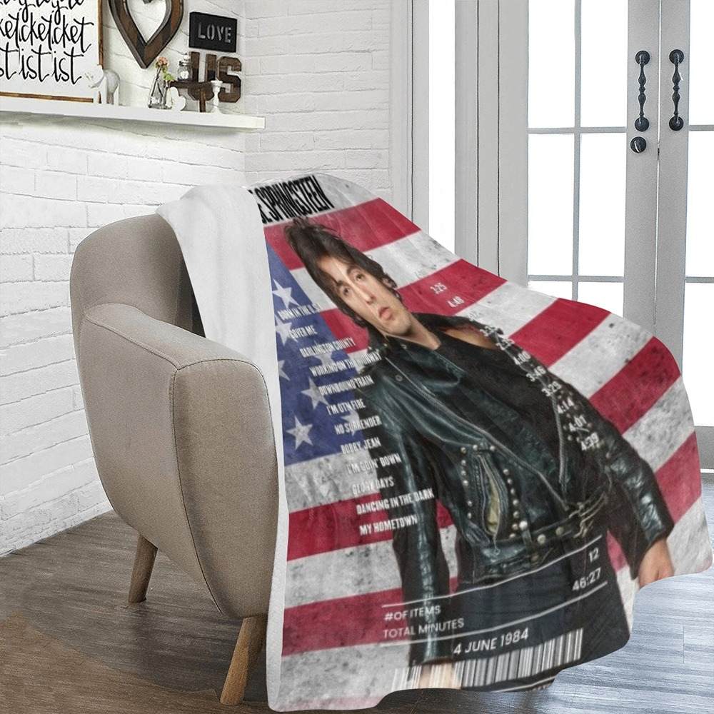 Born In The USA Album By Bruce Springsteen Blanket