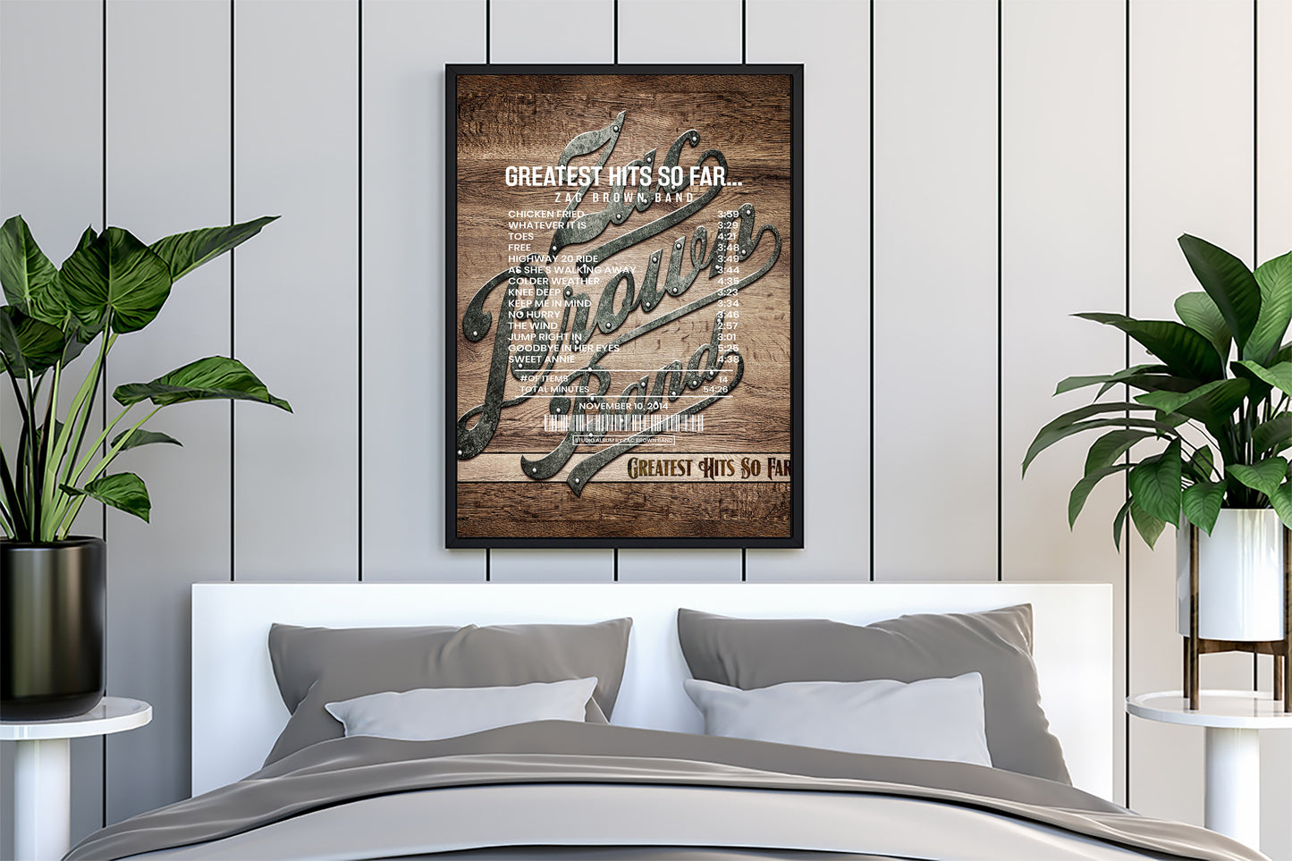 Greatest Hits So Far... By Zac Brown Band [Canvas]