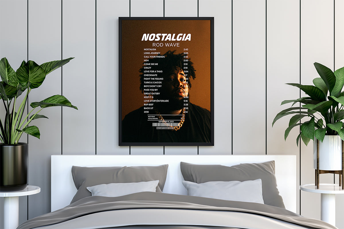 Nostalgia By Rod Wave [Canvas] – Receipt Rugs