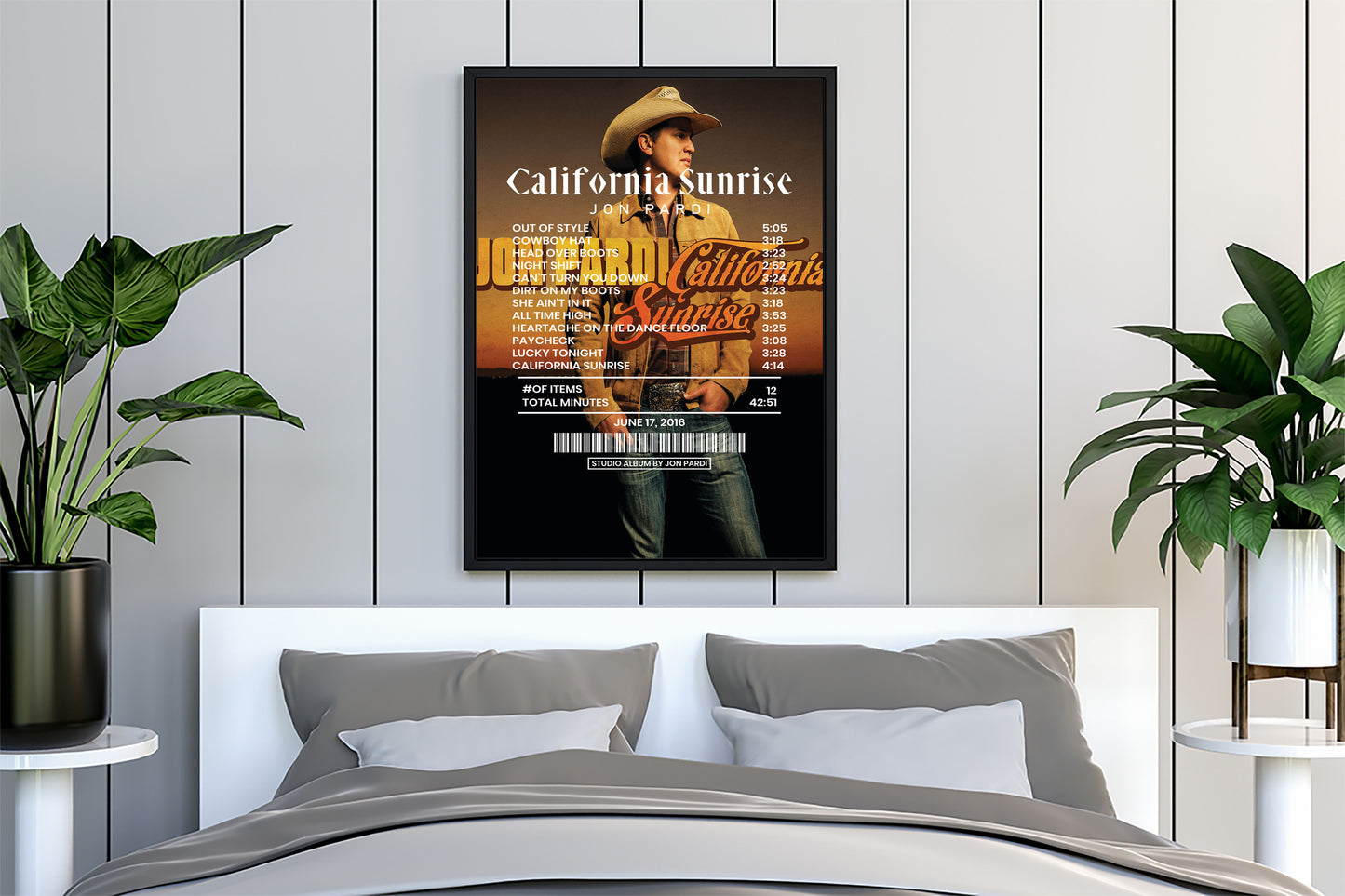 California Sunrise By Jon Pardi [Canvas]