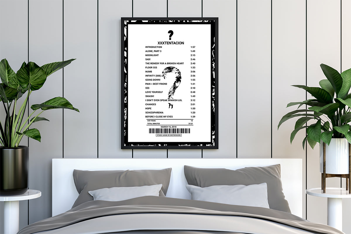 ? By XXXTENTACION [Canvas] – Receipt Rugs