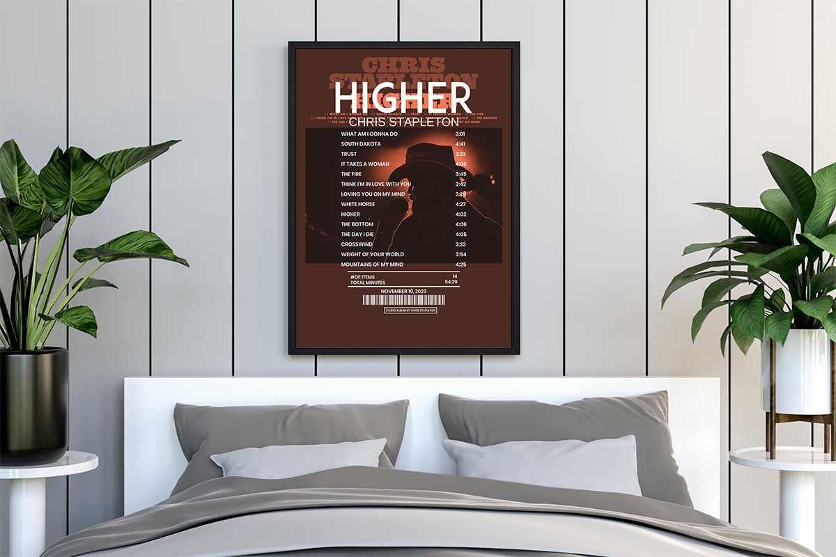 Higher By Chris Stapleton [Canvas]