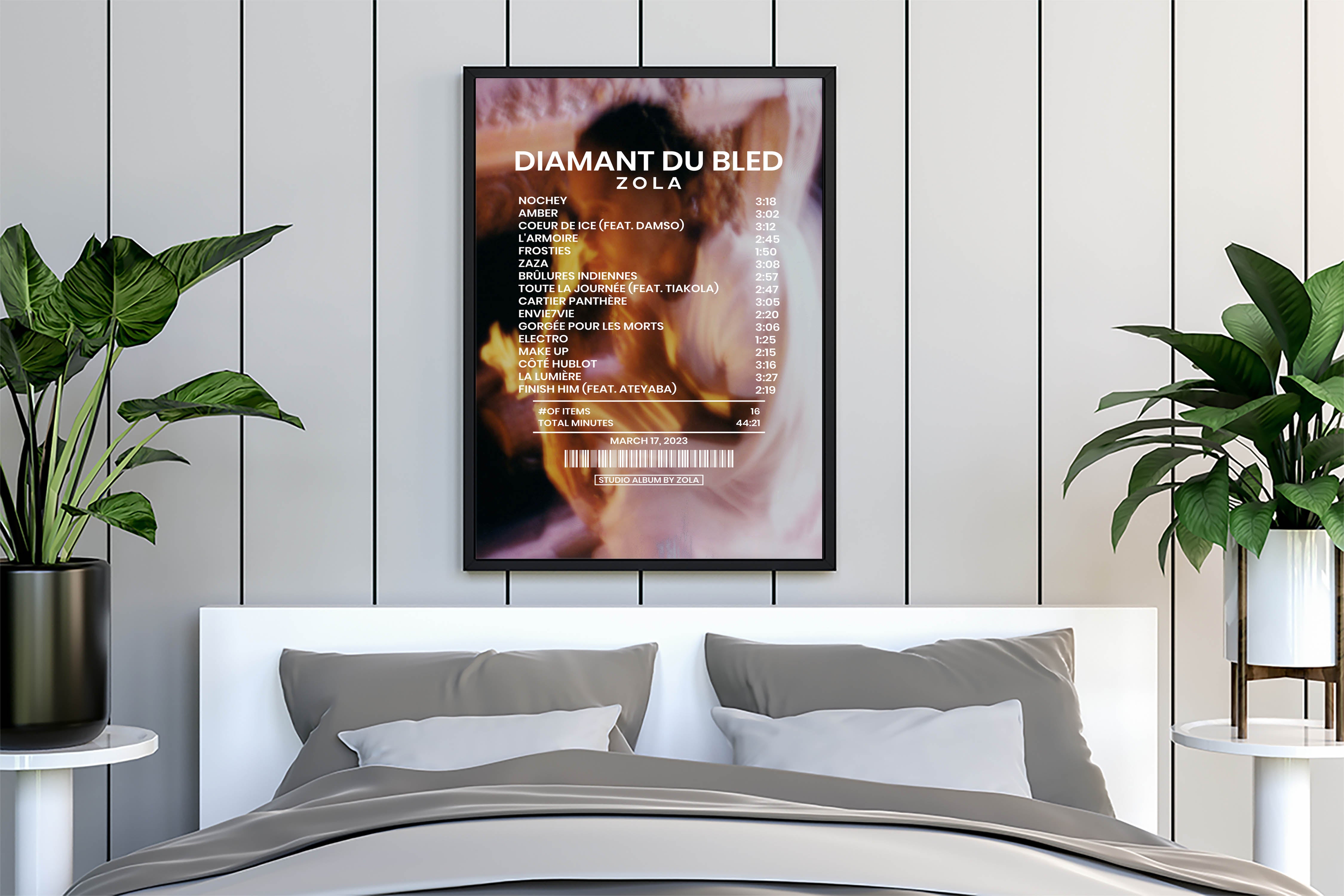 Vinyle Zola - Diamant Du Bled - Edition Spéciale - Sony Music - Album Certifié Platine