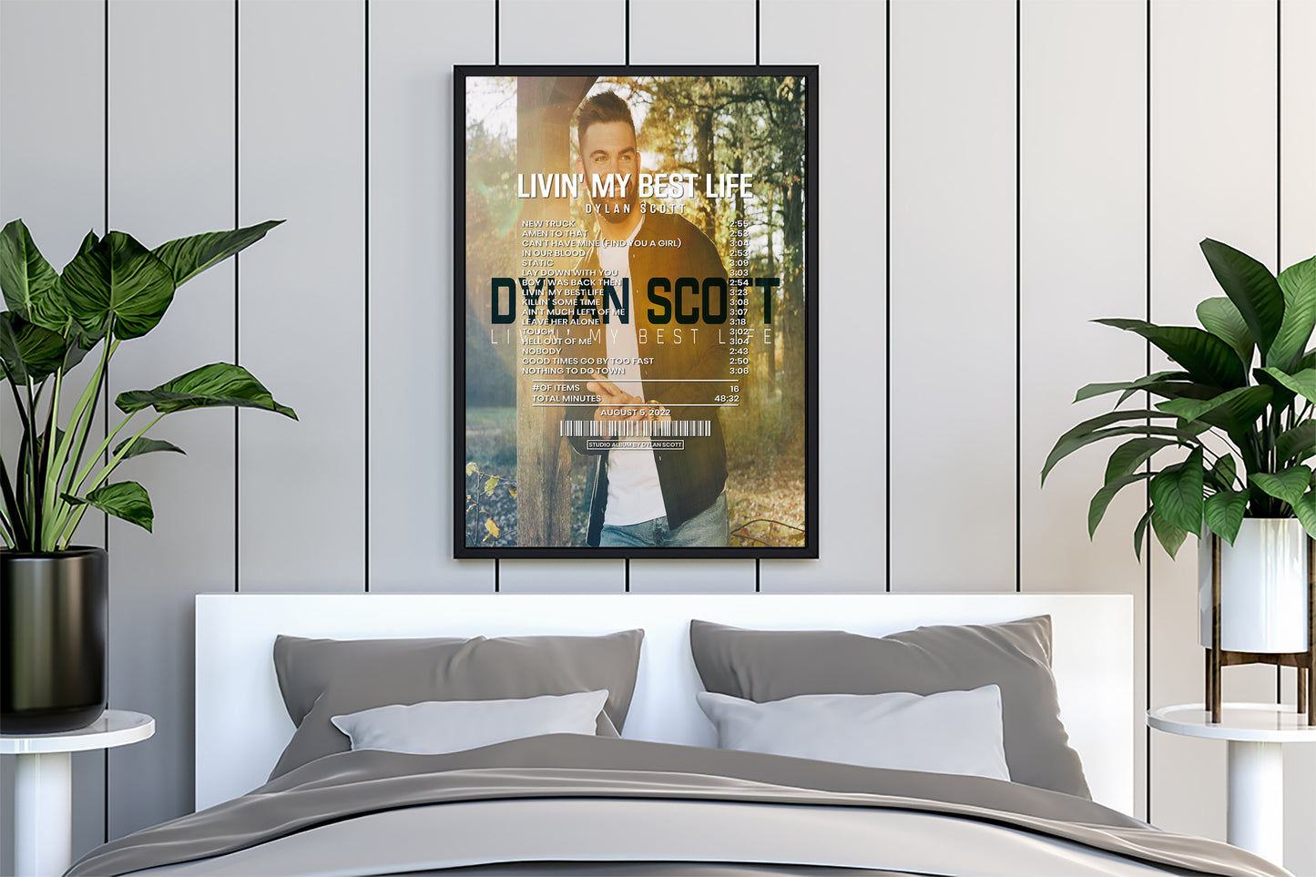 Livin' My Best Life By Dylan Scott [Canvas]