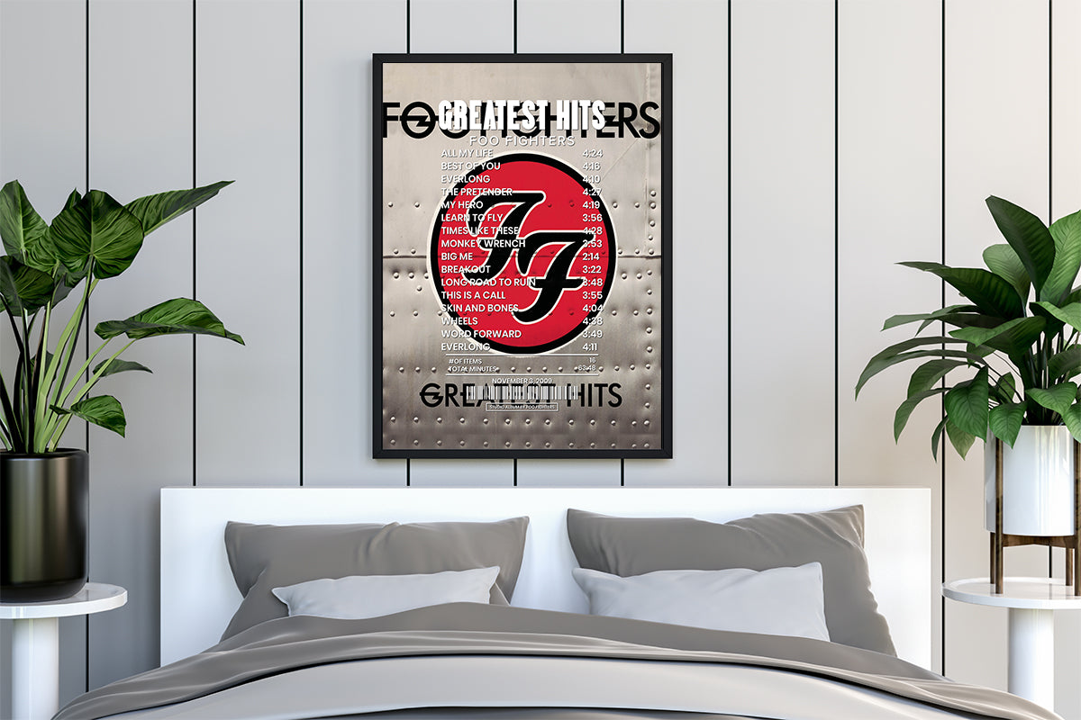 Greatest Hits By Foo Fighters [Canvas] – Receipt Rugs