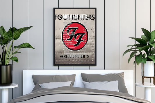 Greatest Hits By Foo Fighters [Canvas]