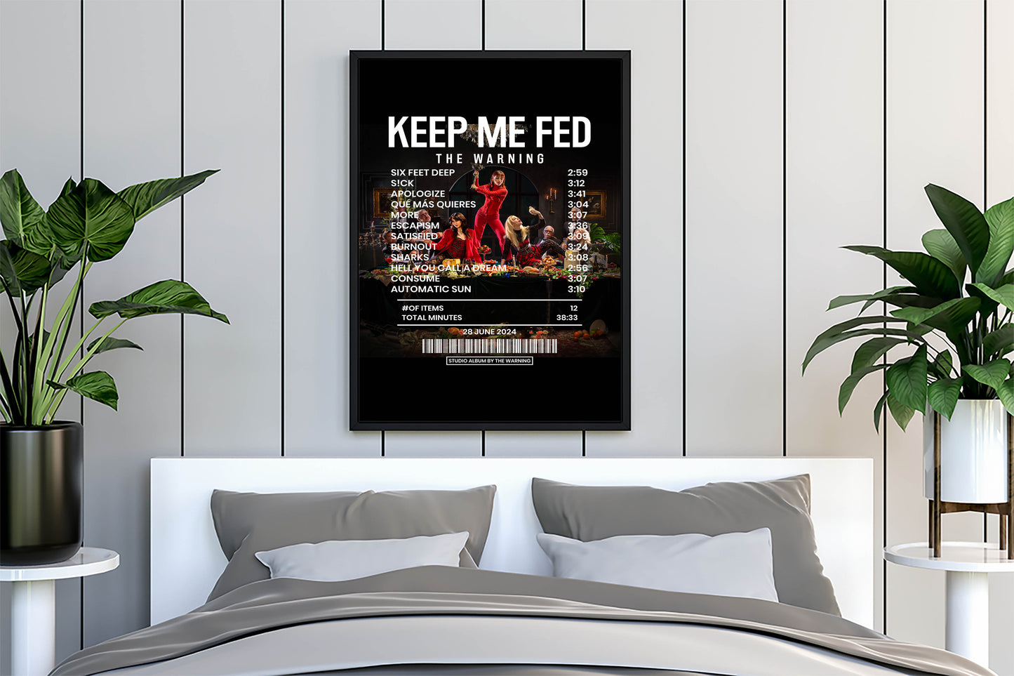 Keep Me Fed By The Warning [Canvas]