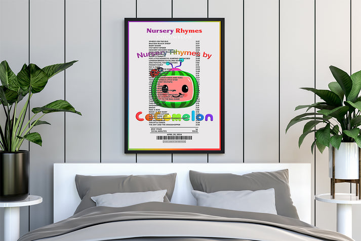 Nursery Rhymes By Cocomelon [Canvas] – Receipt Rugs