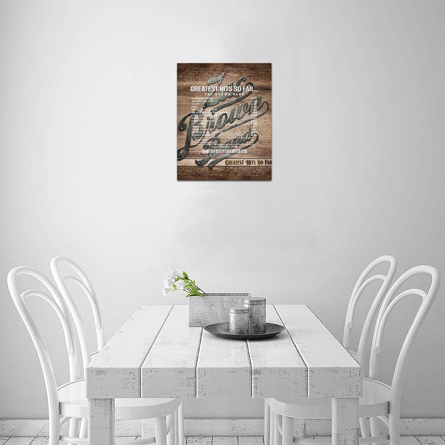 Greatest Hits So Far... By Zac Brown Band [Canvas]