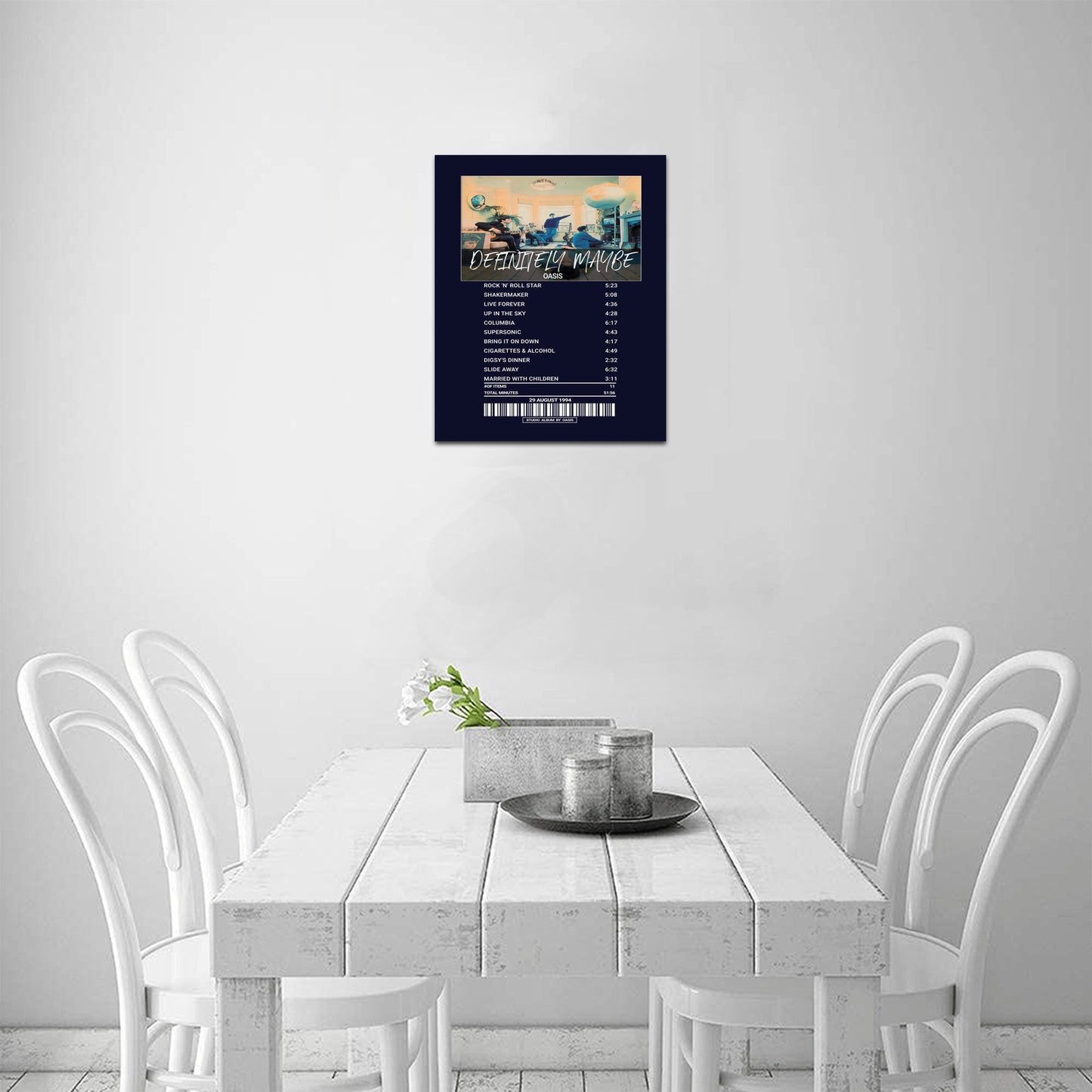 Definitely Maybe By Oasis [Canvas]