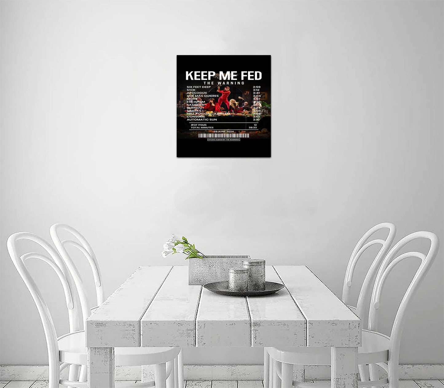 Keep Me Fed By The Warning [Canvas]