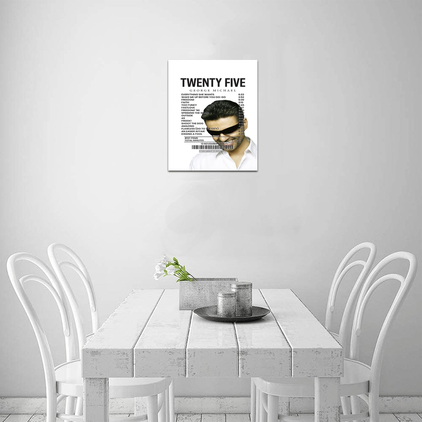 Twenty Five By George Michael [Canvas]