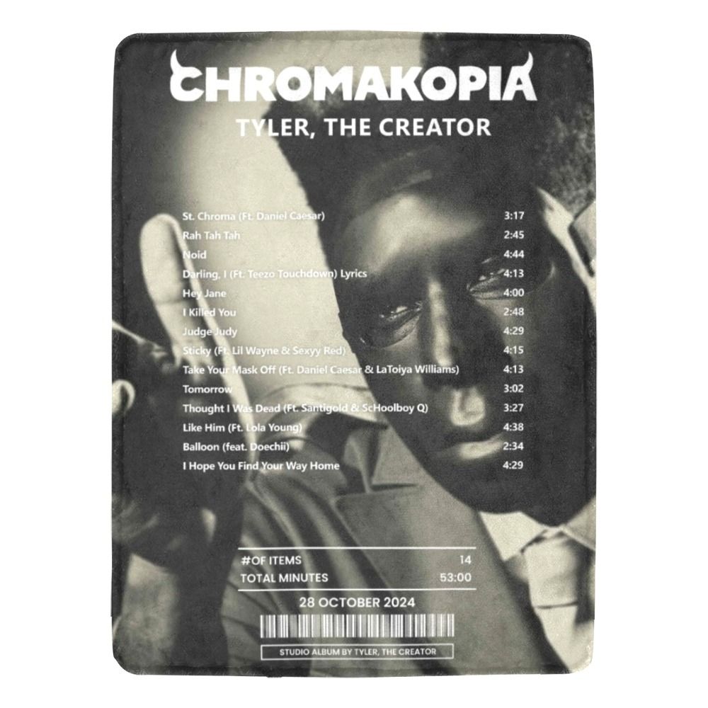 Printed in Color: The Chromakopia Receipt Blanket – Receipt Rugs