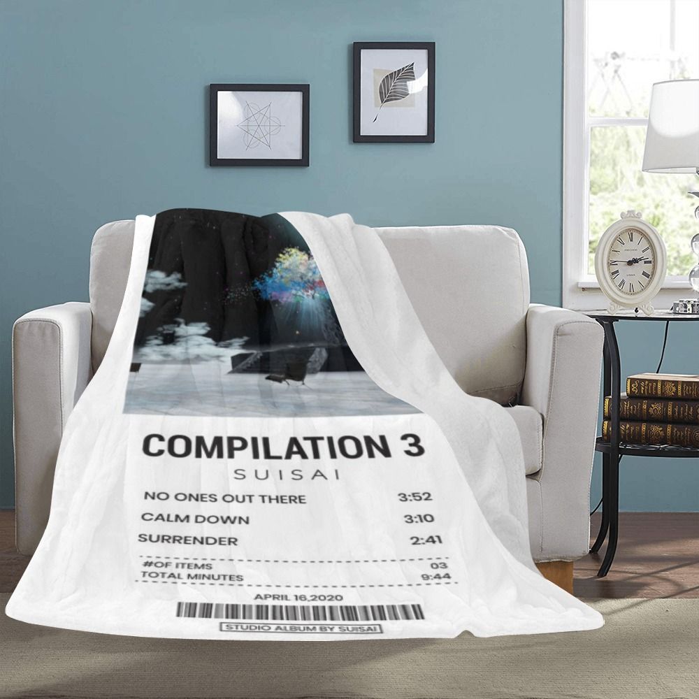 Compilation 3 Receipt-Inspired Blanket