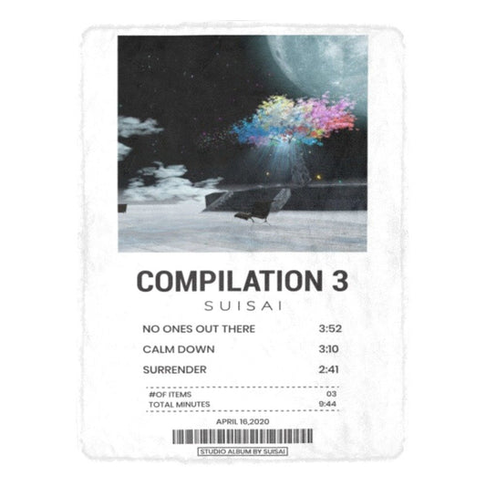 Buy Compilation 3 Receipt-Inspired Blanket by SuiSAi