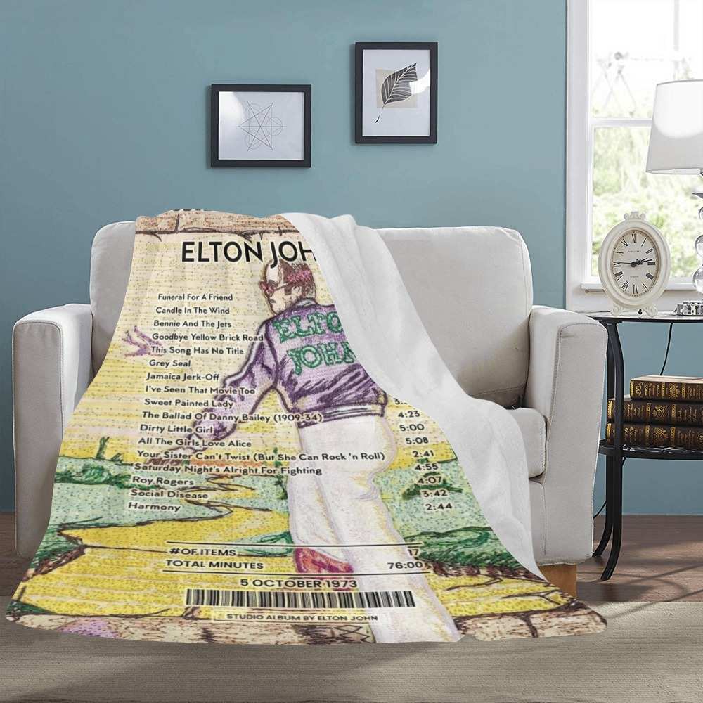 Buy Elton John Goodbye Yellow Brick Road Receipt Blanket