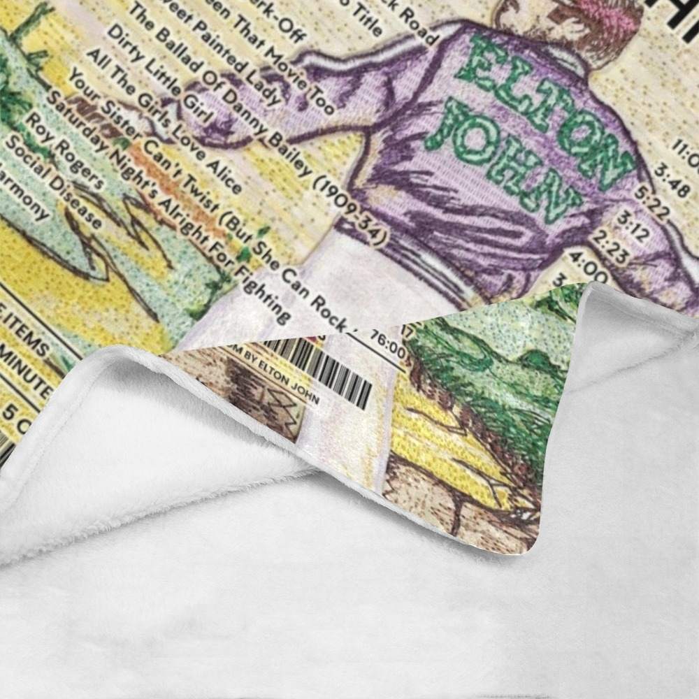 Goodbye Yellow Brick Road Receipt Blanket