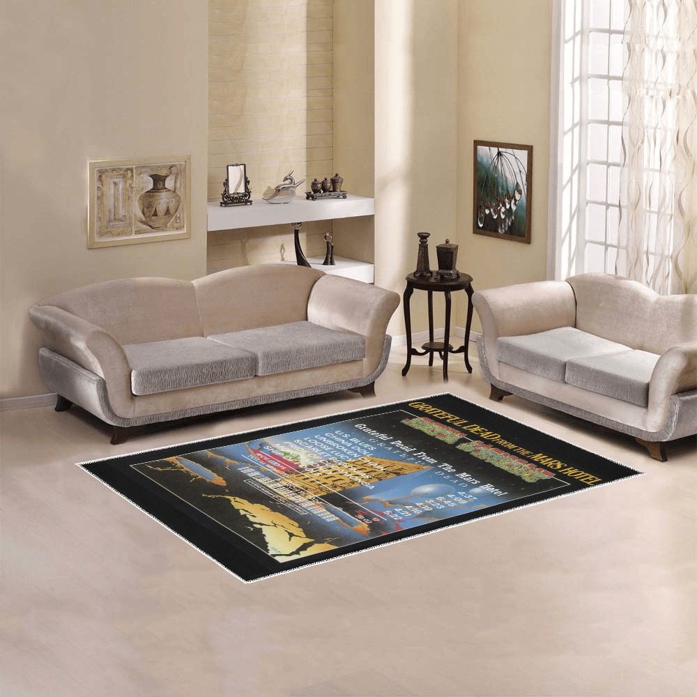 From The Mars Hotel Album Rug by RugReceipts™