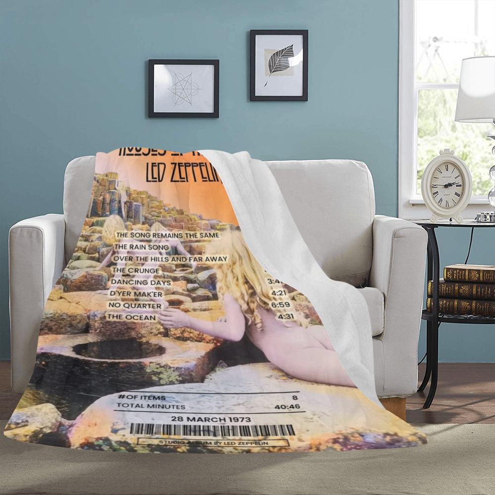 Led Zeppelin Houses of the Holy Blanket – Cozy & Iconic – Receipt Rugs
