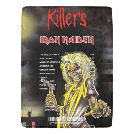 Iron Maiden Killers Blanket