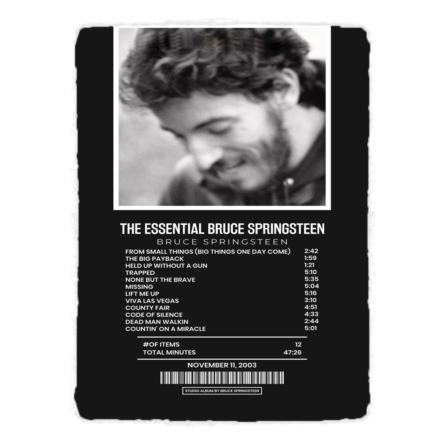 The Essential Bruce Springsteen By Bruce Springsteen [Blanket]