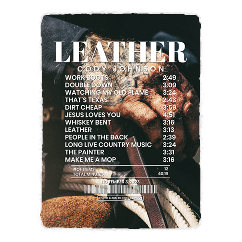 Leather By Cody Johnson [Canvas]