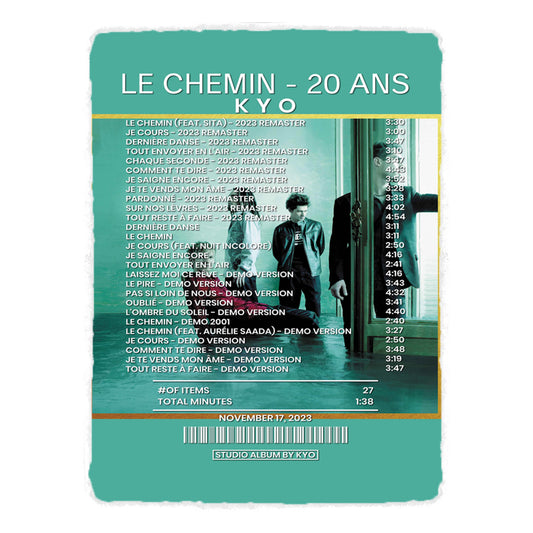 Le Chemin - 20 Ans By Kyo [Rug]