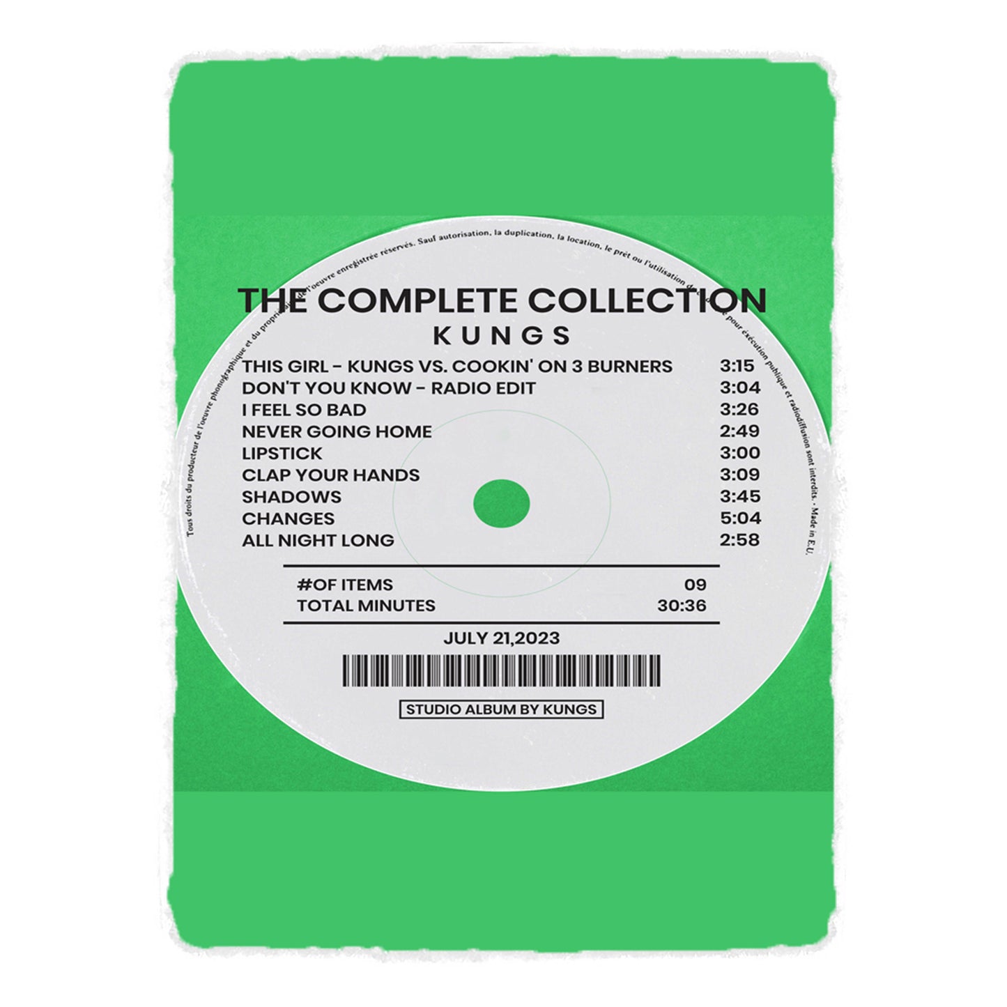 The Complete Collection By Kungs [Rug]