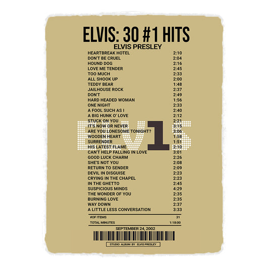 Elv1s: 30 #1 Hits By Elvis Presley  [Rug]