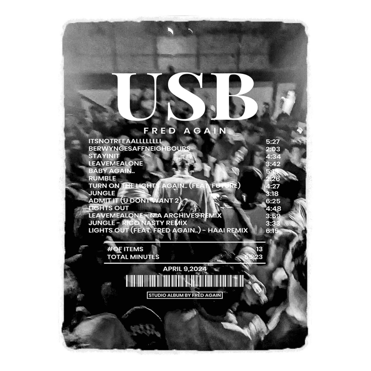 Usb By Fred Again [Blanket]