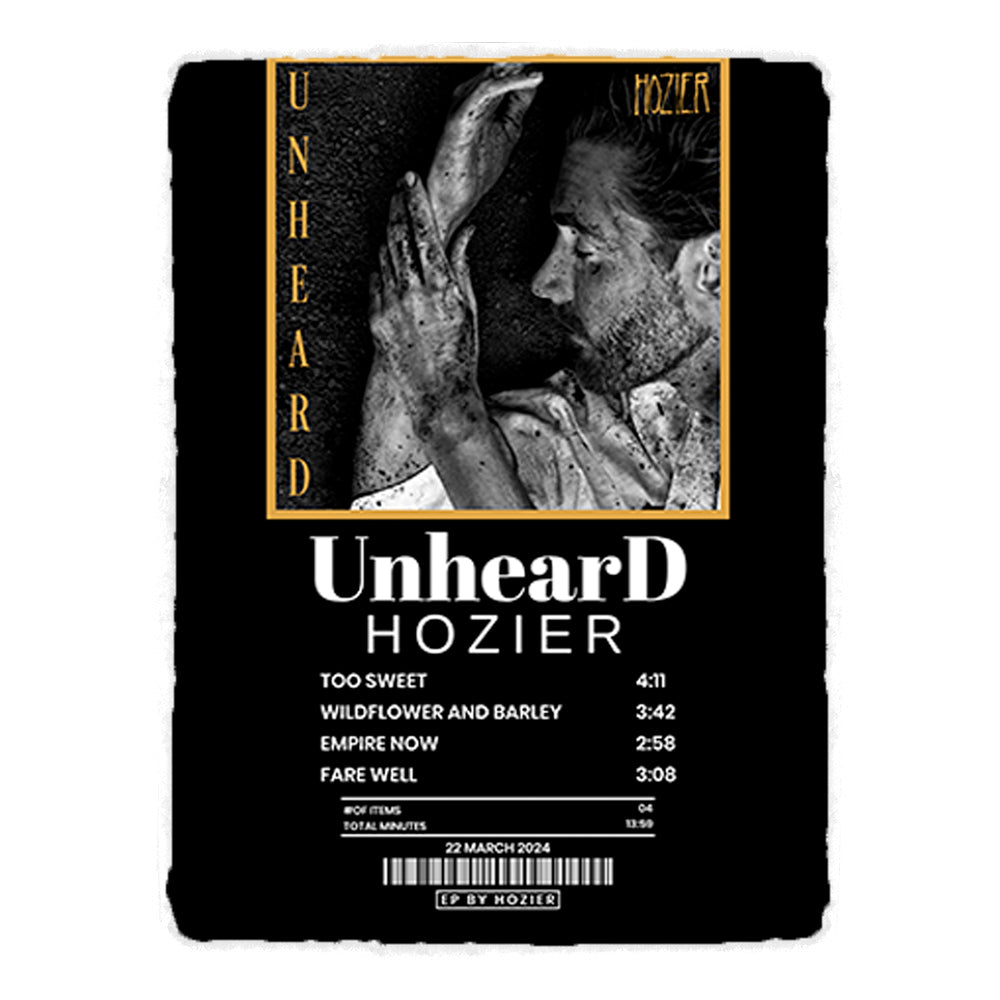 Unheard (EP) By Hozier [Rug] – Receipt Rugs