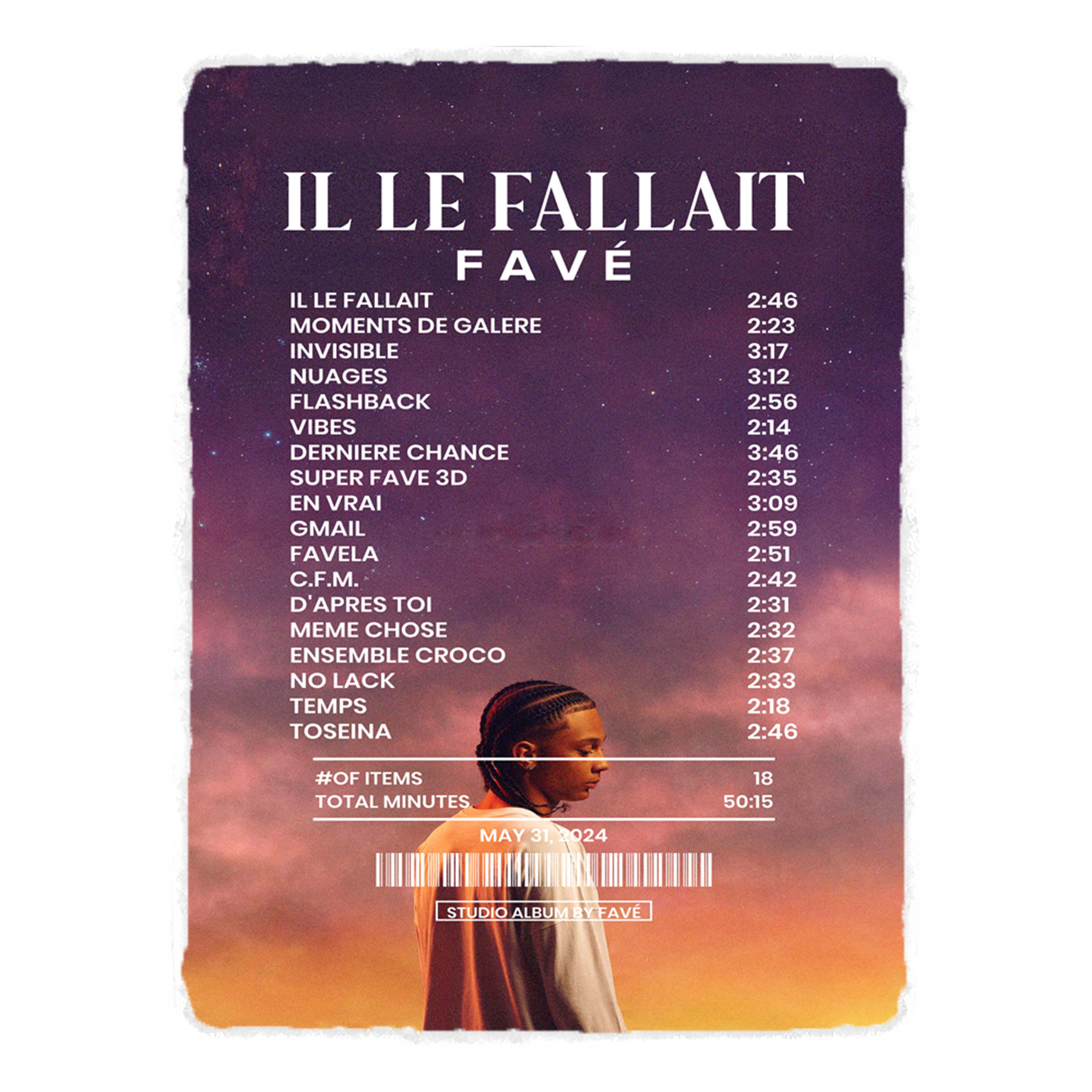 Il Le Fallait by Favé [Rug] – Receipt Rugs