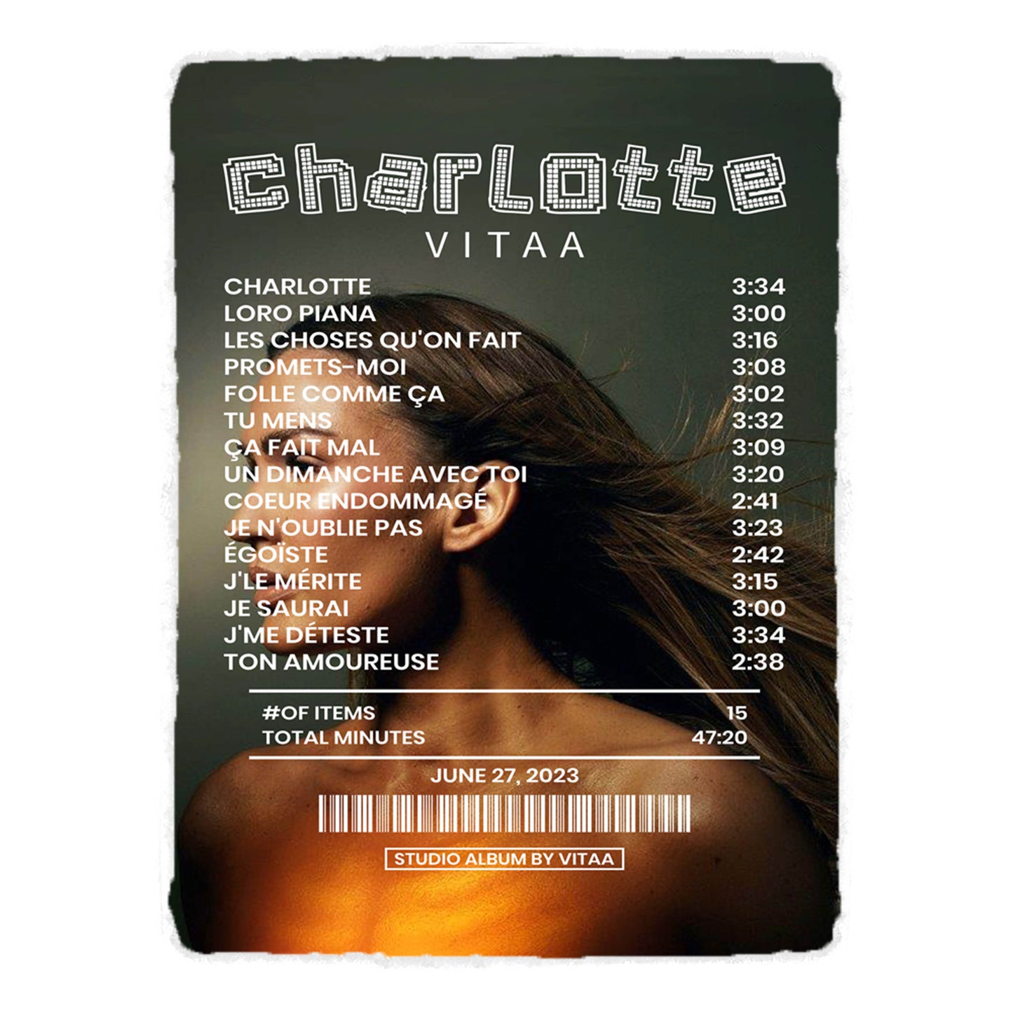 Charlotte par Vitaa [Tapis]