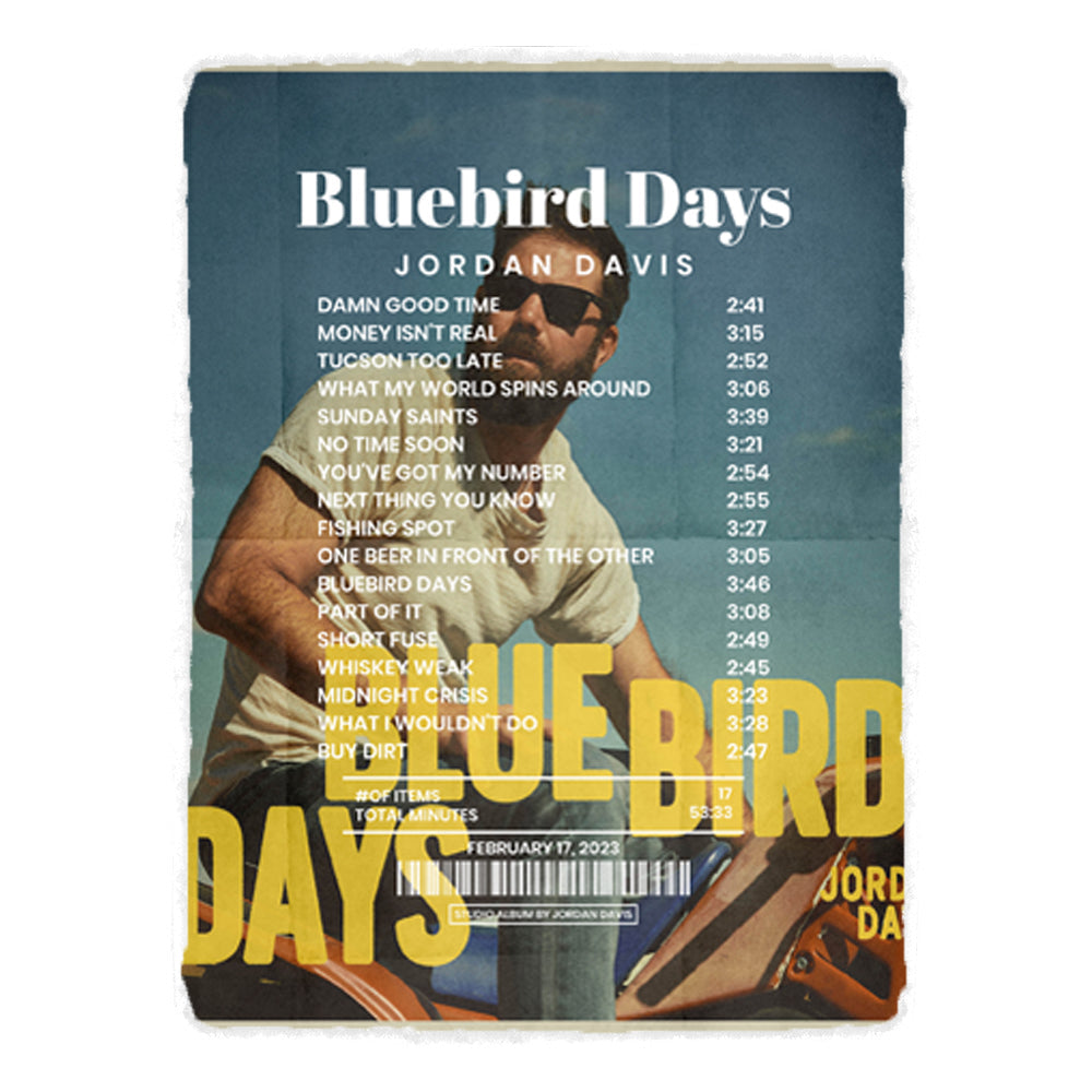 Les jours du merle bleu par Jordan Davis [Couverture]