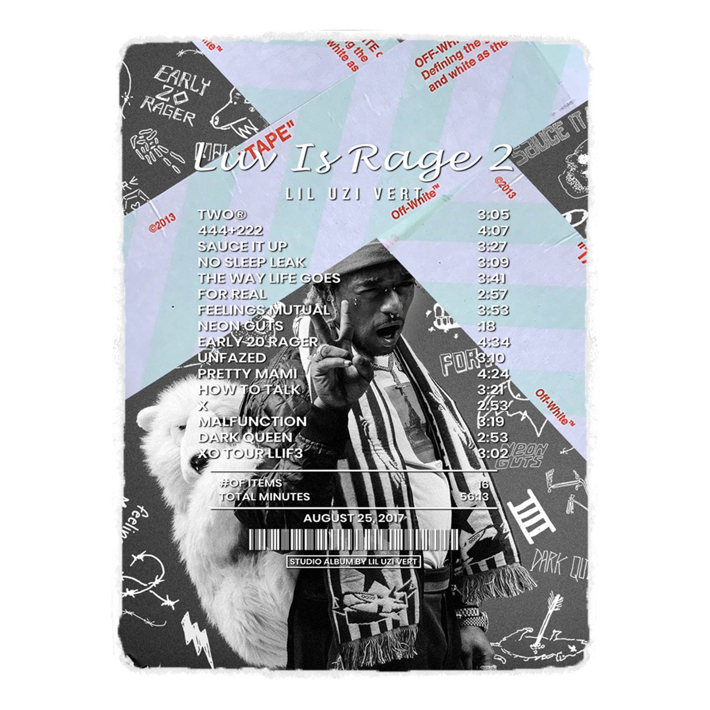 Luv Is Rage 2 By Lil Uzi Vert [Blanket]