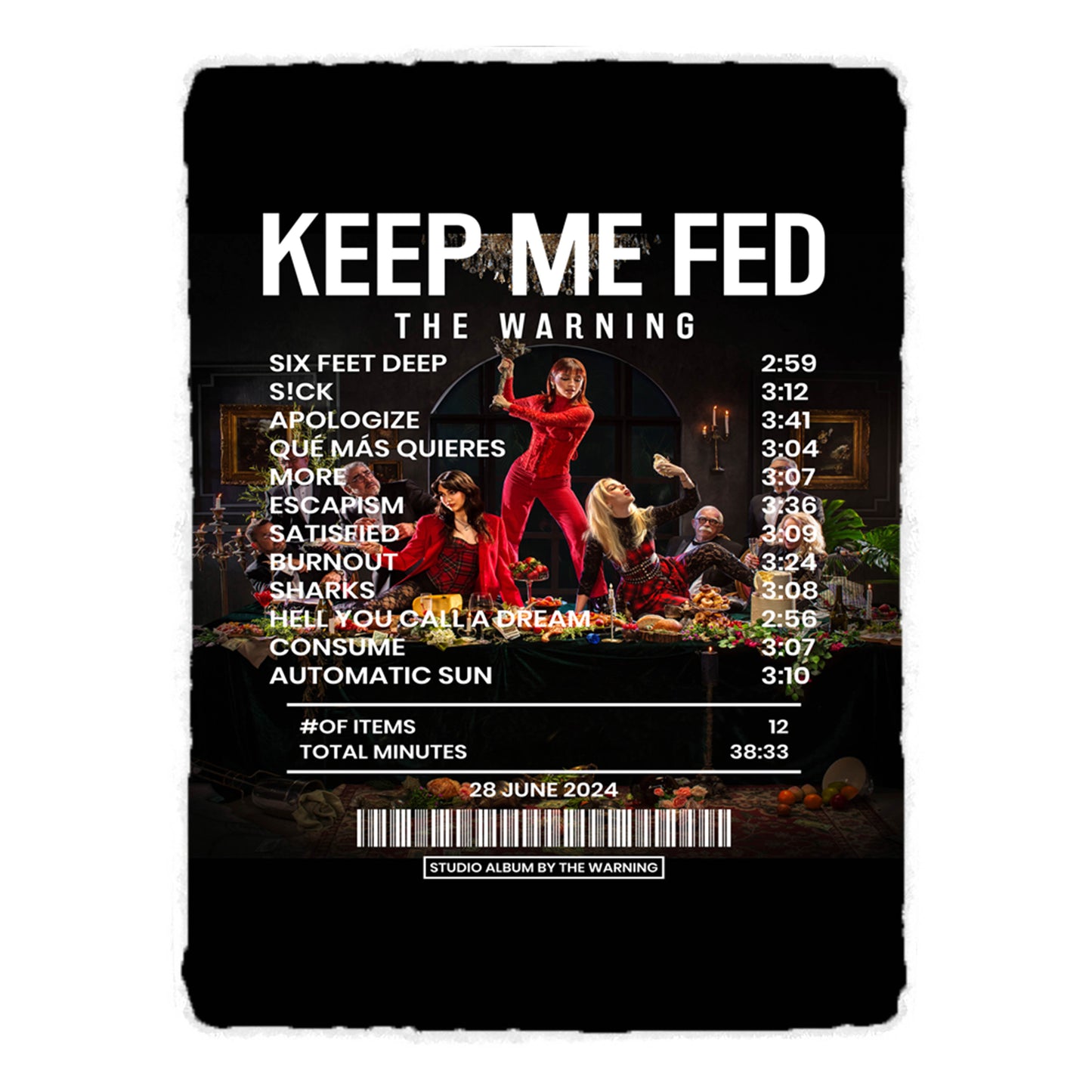 Keep Me Fed By The Warning [Blanket]