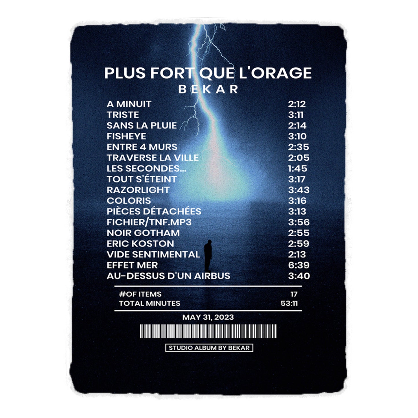 Plus Fort Que L'orage By Bekar [Rug]