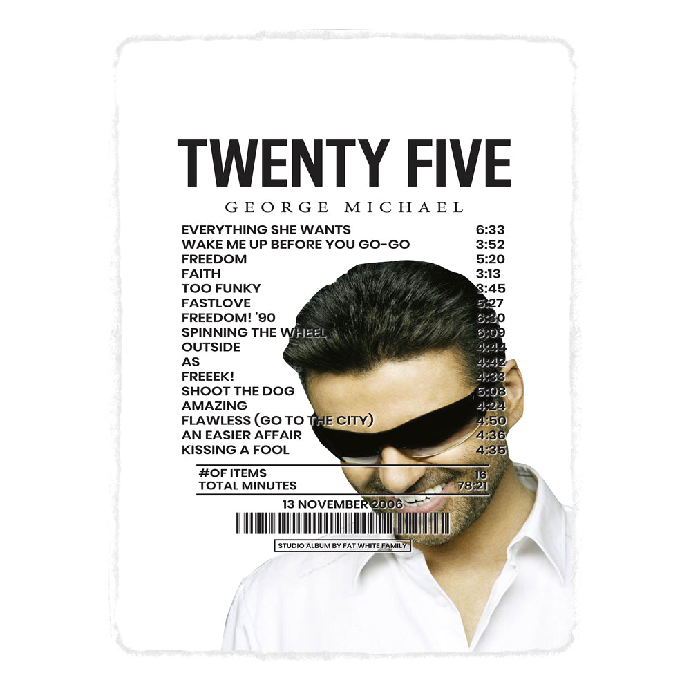 Twenty Five By George Michael [Blanket]