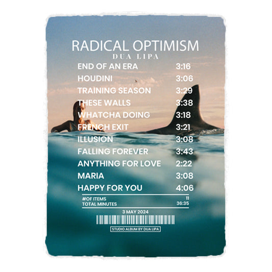 Optimisme radical par Dua Lipa [Tapis]