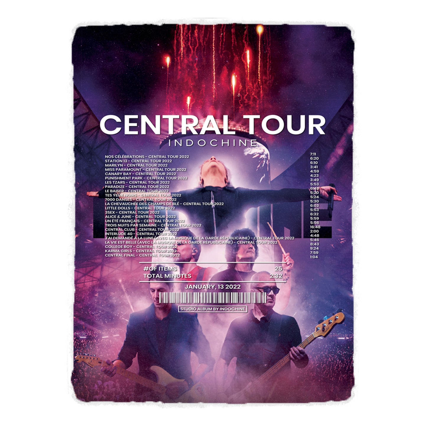 Central Tour By Indochine [Canvas]