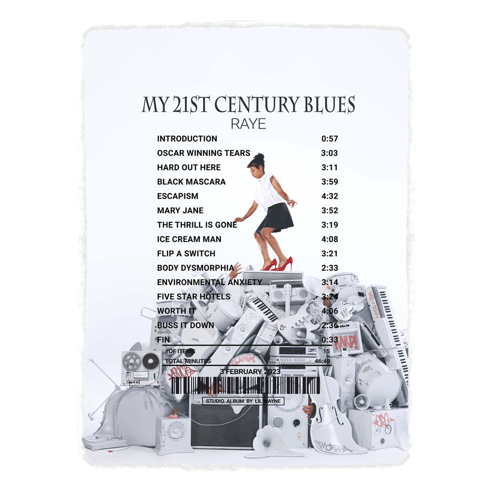 My 21St Century Blues By Raye [Canvas]