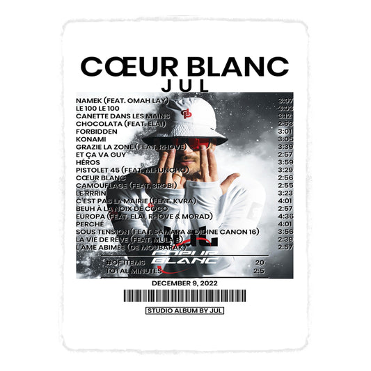 Coeur Blanc by Jul [Rug]