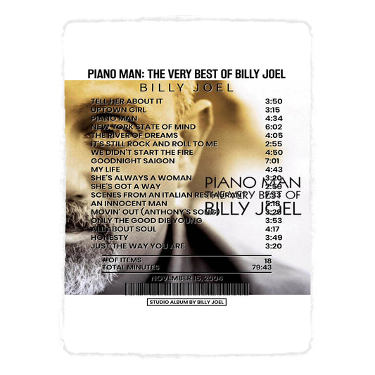 Piano Man - The Very Best Of By Billy Joel [Rug]