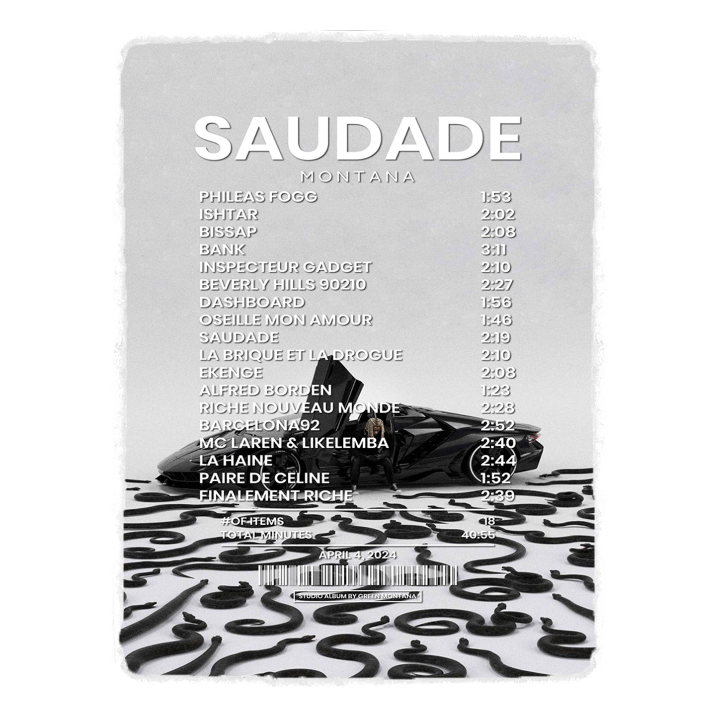 Saudade By Green Montana [Canvas]