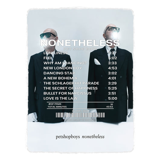 Nonetheless By Pet Shop Boys [Rug]