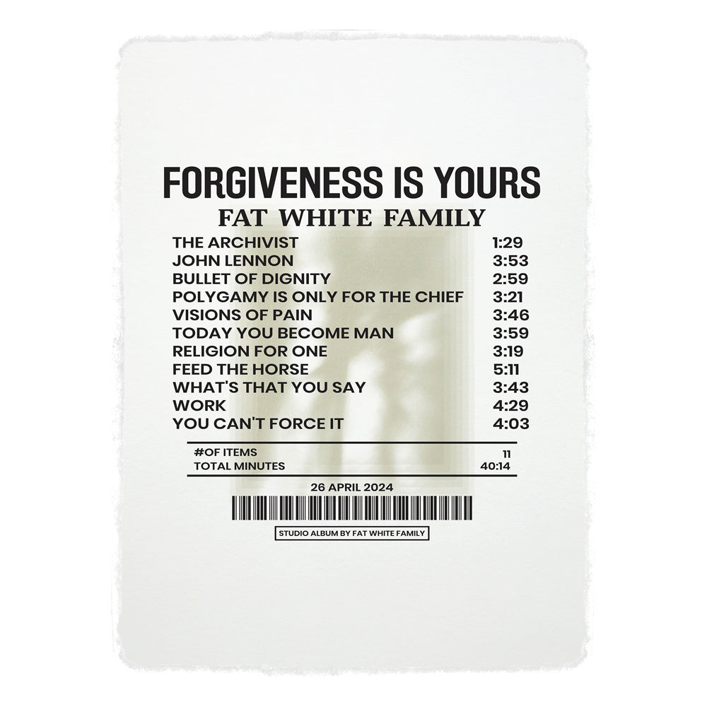 Forgiveness Is Yours By Fat White Family [Rug]