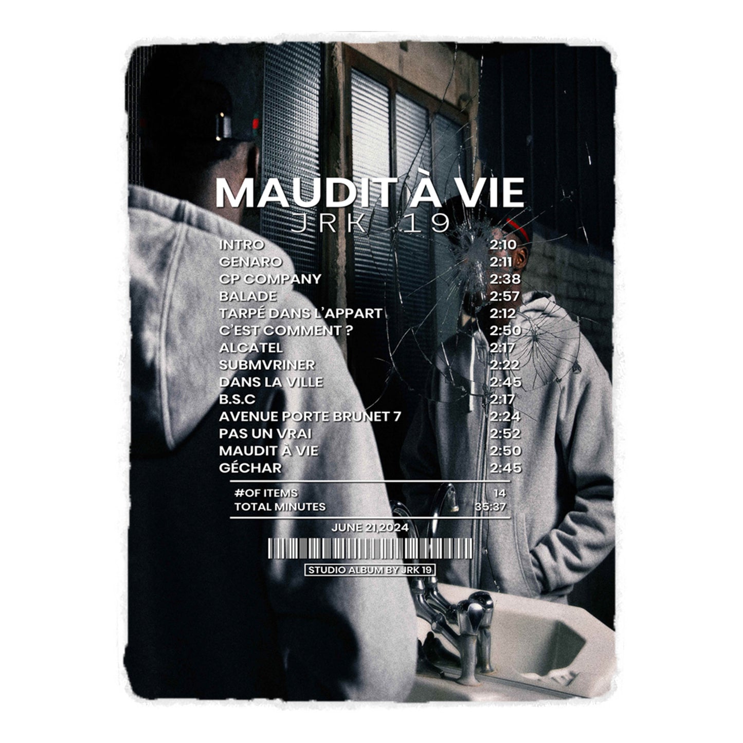 Maudit à Vie Par Jrk 19 [Tapis]