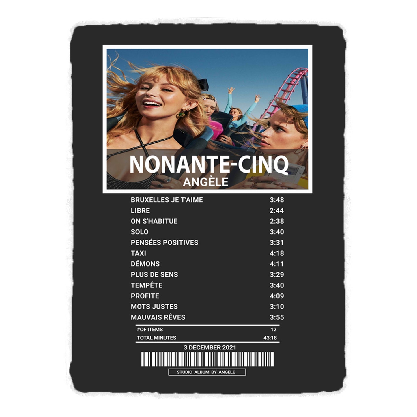 Nonante-cinq By Angèle [Blanket]