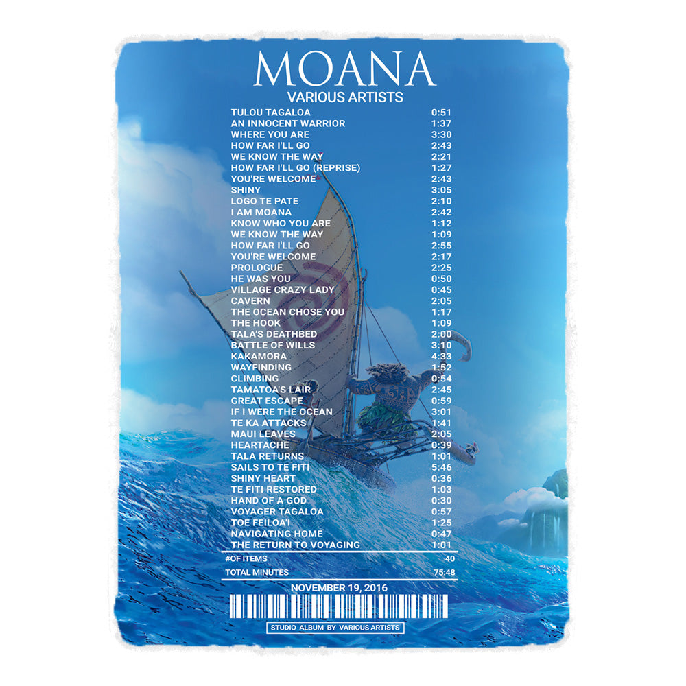 Moana By Soundtrack [Blanket]