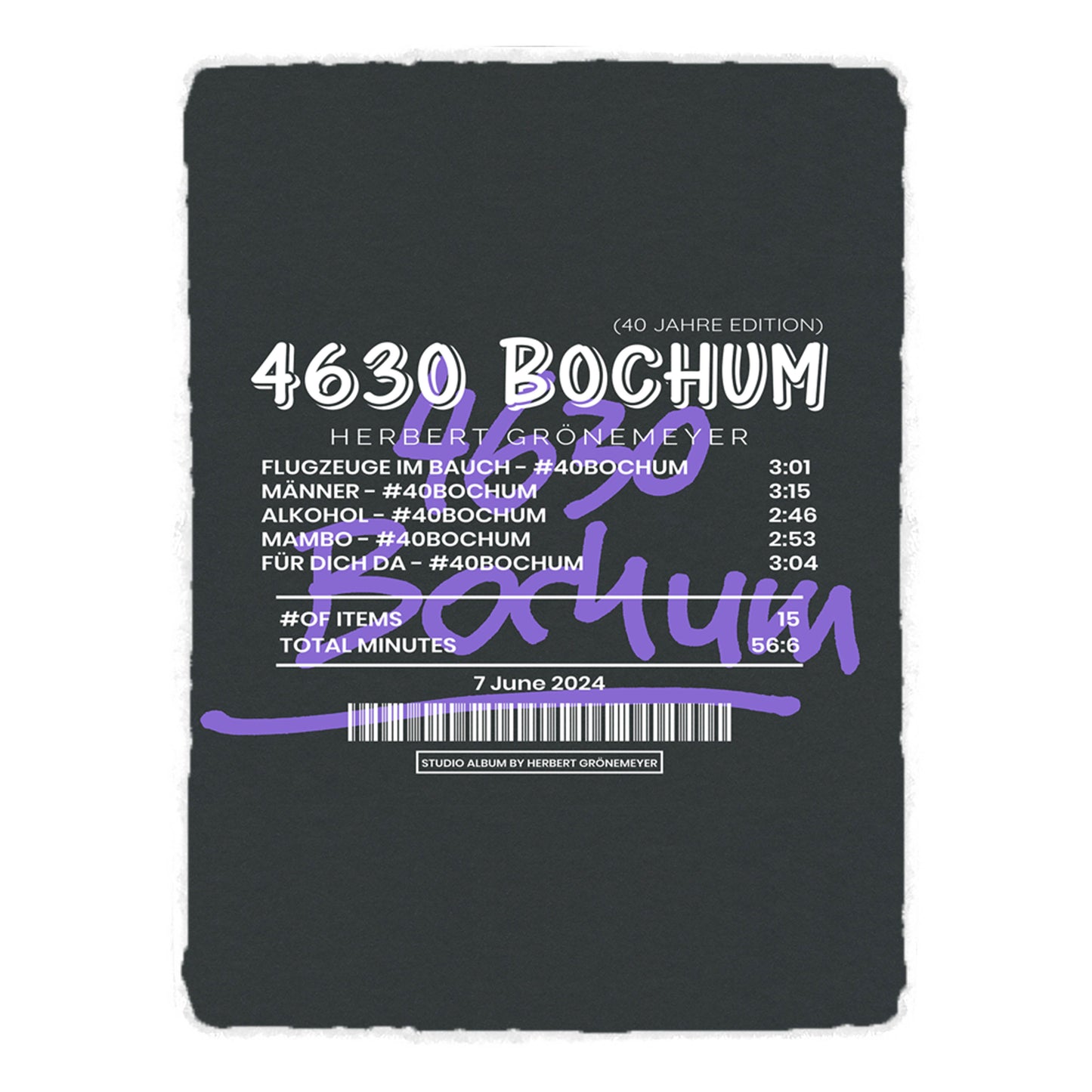 4630 Bochum (40 Jahre Edition) By Herbert Grönemeyer [Blanket]